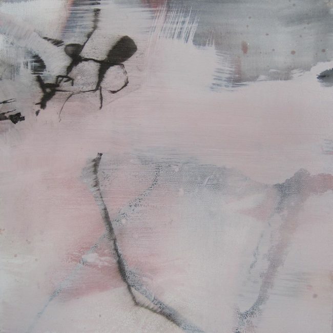 Penglais - oil on canvas 30x30cm - Clare Wilson