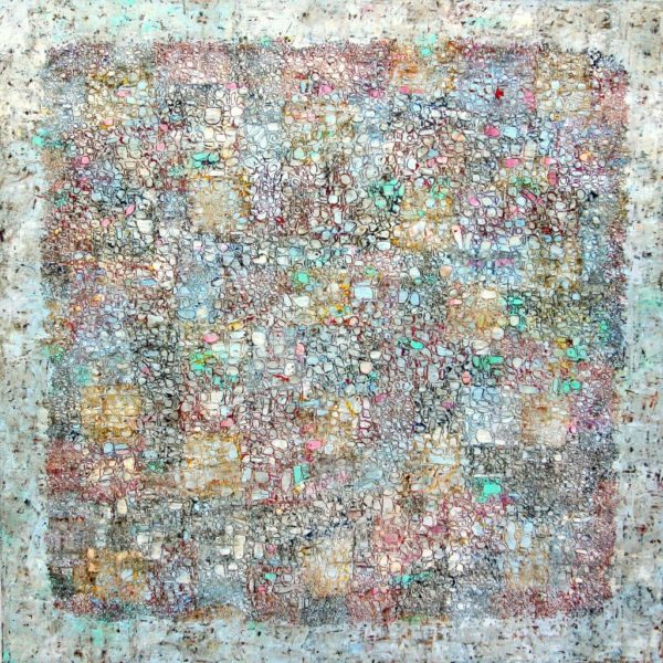oil on canvas - 100x100 cm - 2016 - Massimo Danielis