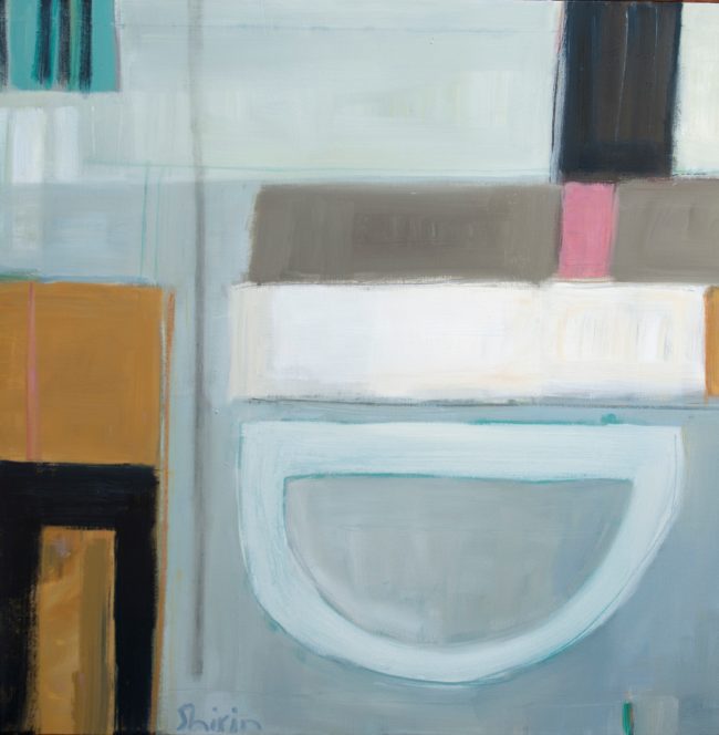 Simple Day 91x91cm - Shirin Houston