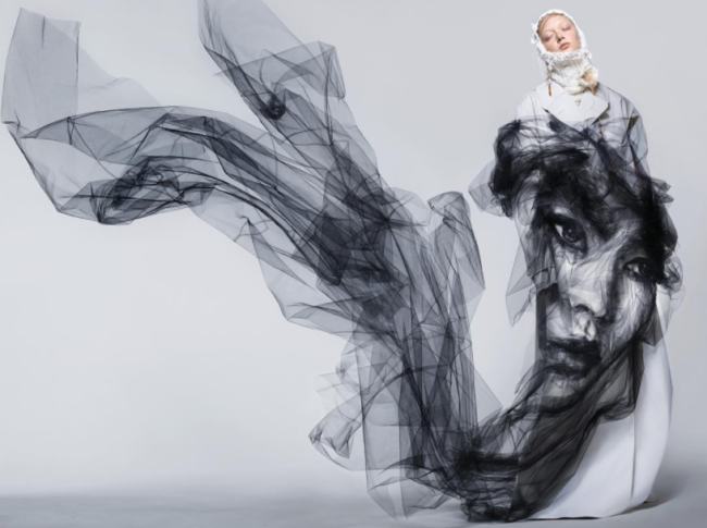 Benjamin Shine x John Galliano for Maison Margiela SS17 Editorial