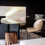 PETR WEIGL BESPOKE 'CONTOUR' IN CORIAN AT MINOTTI LONDON