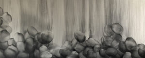 Silver Gravity Landscape 1 - Framed