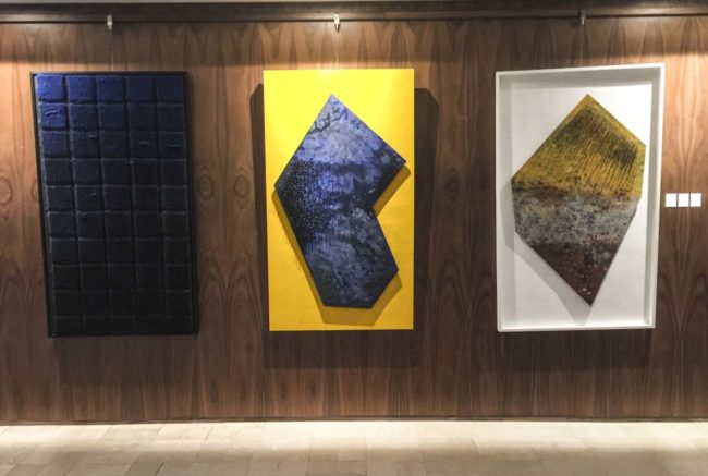 Sourcing artists with Katherine Maginnis at Sofitel Hotel