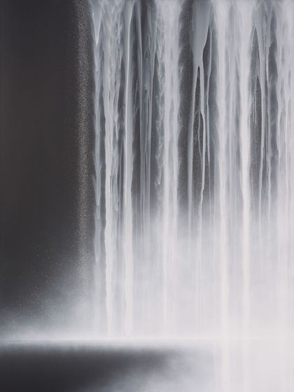 Works by contemporary Japanese artist, Hiroshi Senju 'Waterfall'